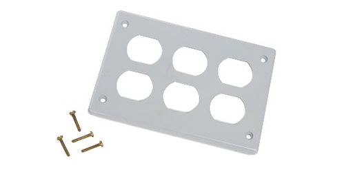 Product image for Ipex 077749 PVC TRIPLE GANG COV. PL