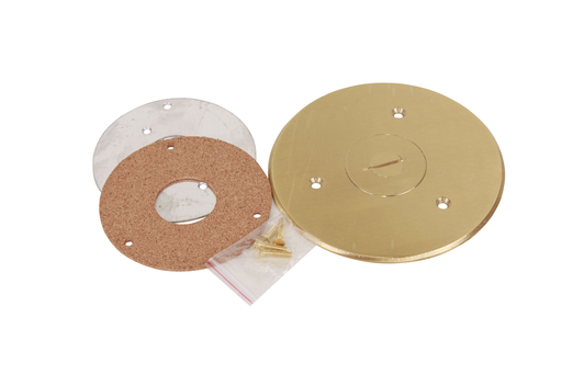Product image for IPX 178093 BRASS SING. REC COV. SCR