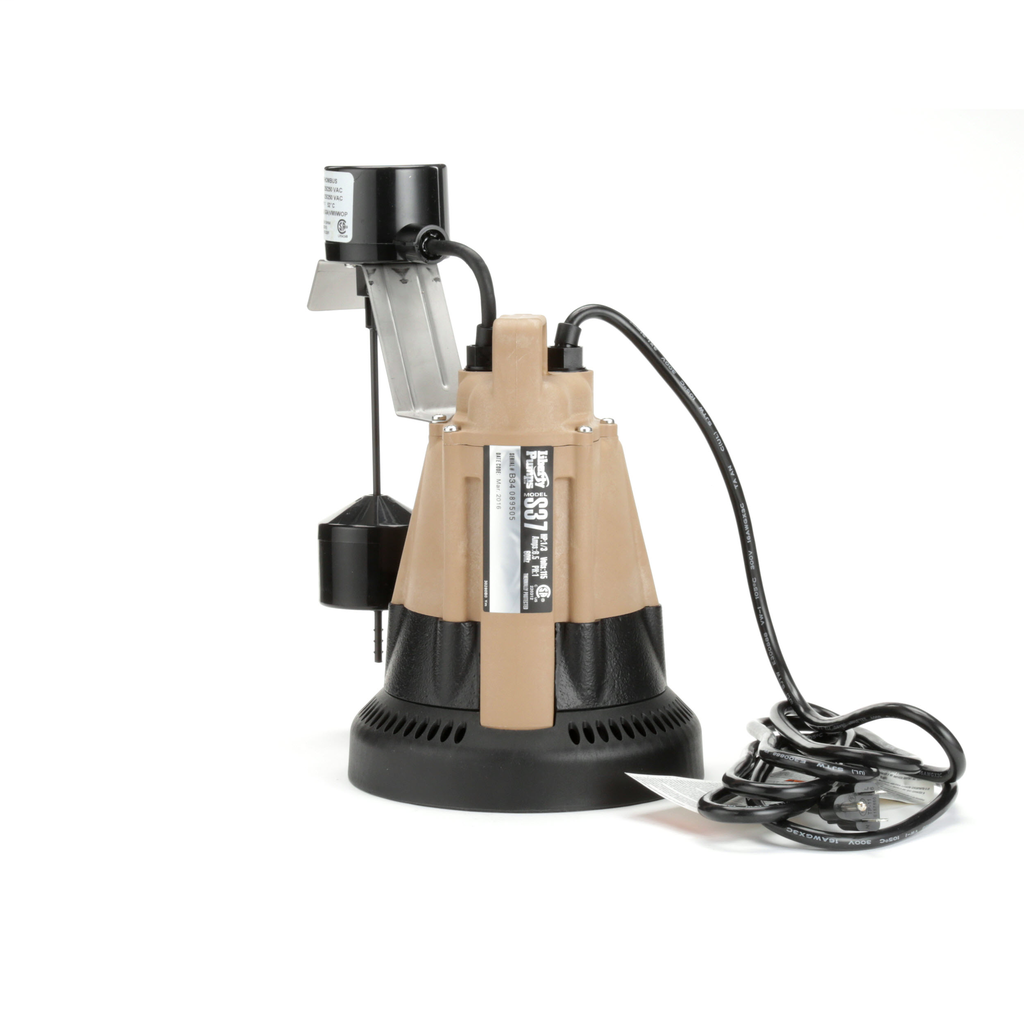 S37 1/3 hp Sumbersible Effluent Sump Pump