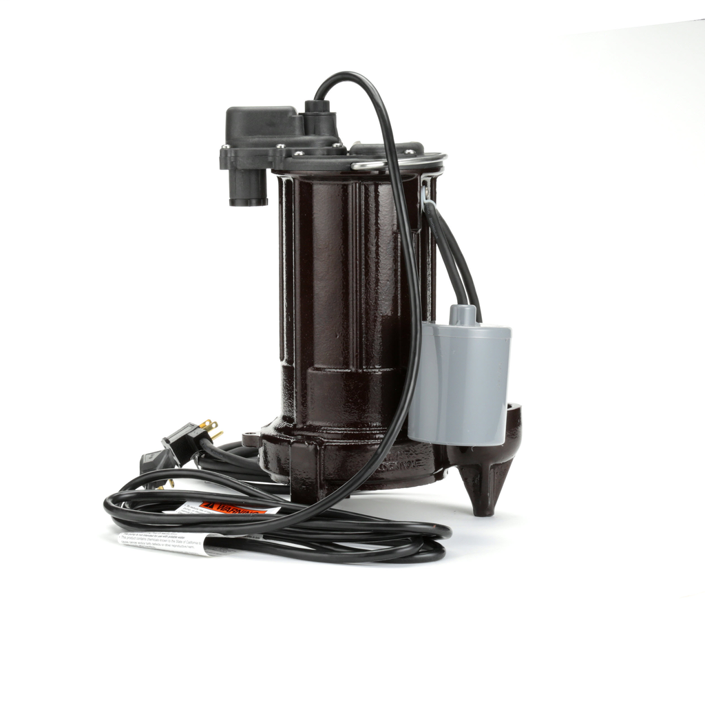 293 3/4 hp Submersible Effluent Sump Pump