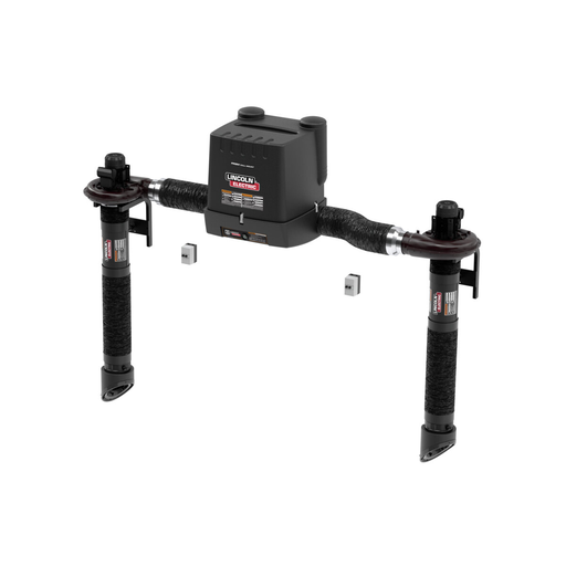Prism® Dual Arm Wall Mount with MERV 14 Filter with Telescoping 5 Ft. Dual One Pak
