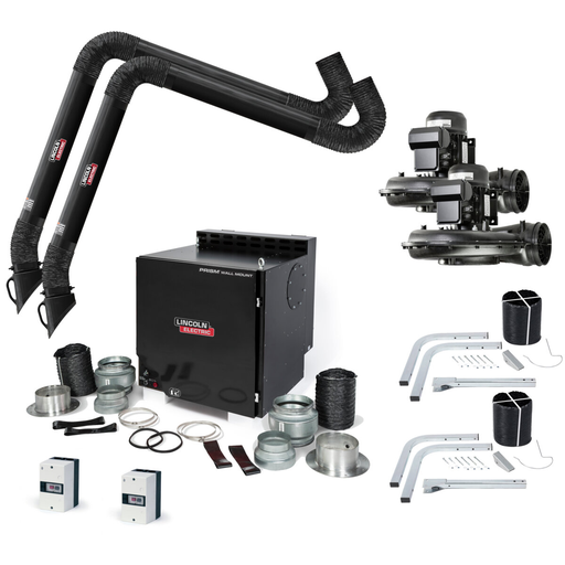Prism® Wall Mount Mechanized Cleaning One Pak®, Dual 13 ft. Arm, Starter
