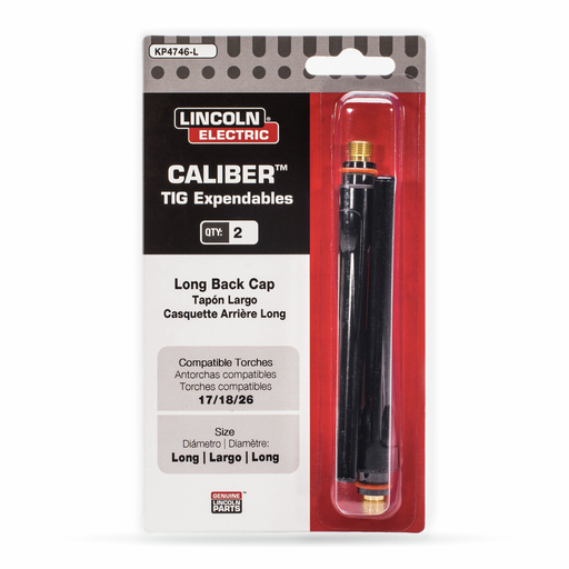 Caliber® Back Cap - Long, 17/18/26 Torches - 2/pack