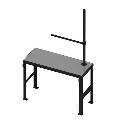 42 in. Welding Table with Adjustable Post