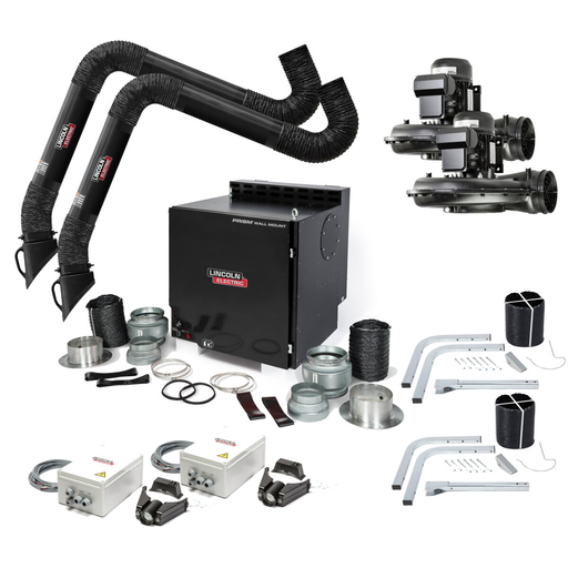Prism® Wall Mount Mechanized Cleaning One Pak®, Dual 10 ft. Arm, Arc Sensor