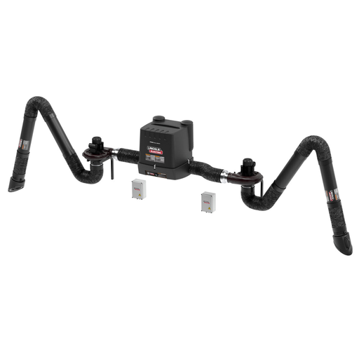 Prism® Wall Mount One Pak® MERV 14, Dual Flexible 10 ft. Arms, Arc Sensor