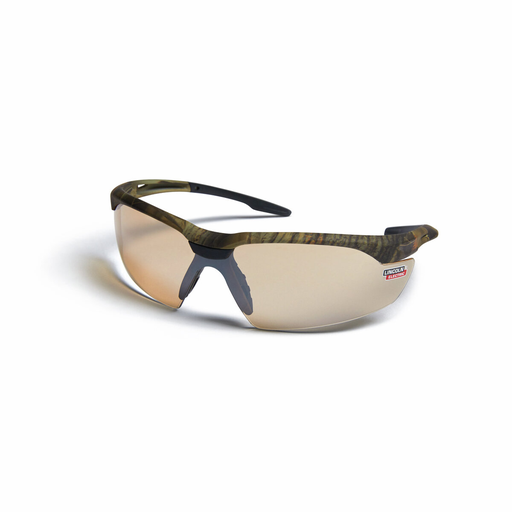 Axilux™ Traditional Camo Safety Glasses - Bronze Anti-Fog/Scratch Lens