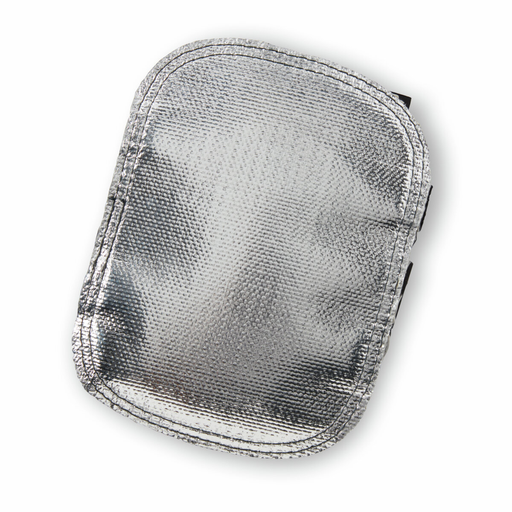 Aluminized Fiberglass Hand Shield - 6 x 8