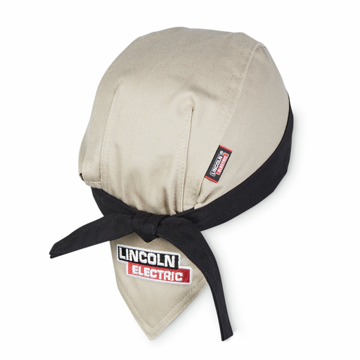 FR Welding Bandana – Khaki w/ Black Headband
