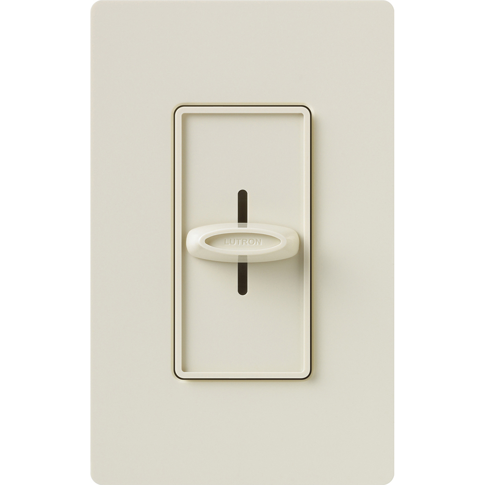 Lutron Electronics SFS-5E-LA 1-Pole 5 Amp 120 VAC Variable Speed Light Almond Slide to Off Fan Speed Controller Lutron Electronics SFS-5E-LA 1-Pole 5 Amp 120 VAC Variable Speed Light Almond Slide to Off Fan Speed Controller