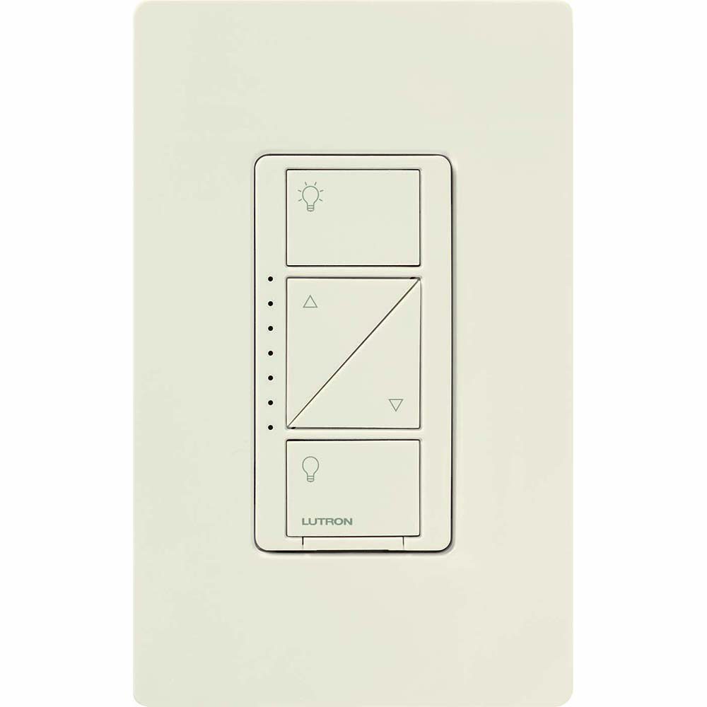 Lutron Electronics PD6WCLLA 600 W 120 Volt Light Almond 1Pole/MultiLocation Lamp Dimmer