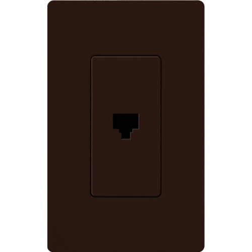CLARO TELEPHONE JACK 6 CONDUCTOR BROWN CLARO TELEPHONE JACK 6 CONDUCTOR BROWN