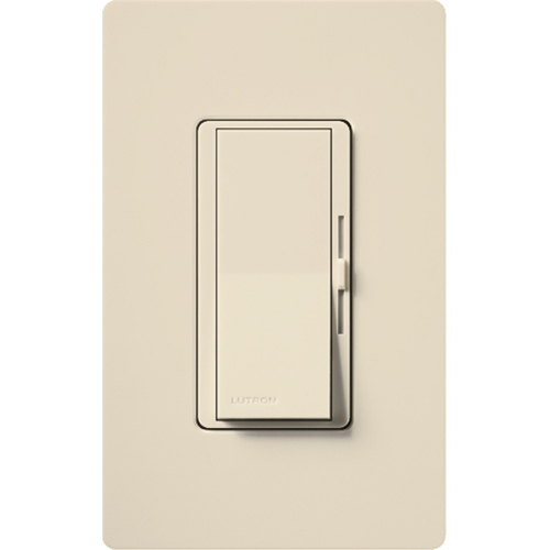 Lutron DVCL-153P-LA 150 W 120 VAC Light Almond Dimmable Compact Fluorescent/LED 1-Pole/3-Way Wall Dimmer Lutron DVCL-153P-LA 150 W 120 VAC Light Almond Dimmable Compact Fluorescent/LED 1-Pole/3-Way Wall Dimmer