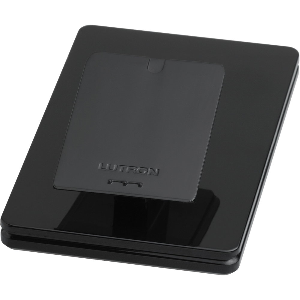 Lutron Electronics L-PED1-BL Single Mount Black Wireless Control Tabletop Pedestal Lutron Electronics L-PED1-BL Single Mount Black Wireless Control Tabletop Pedestal