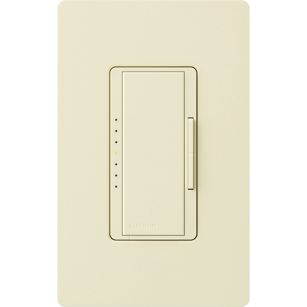 Lutron Electronics MALV-1000-AL 800 W 120 Volt Almond 1-Pole/Multi-Location Magnetic Low Voltage Digital Fade Dimmer Lutron Electronics MALV-1000-AL 800 W 120 Volt Almond 1-Pole/Multi-Location Magnetic Low Voltage Digital Fade Dimmer