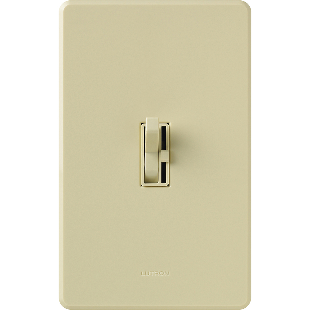 Lutron AY-603PH-IV Ariadni 600 W 3-Way Ivory Clamshell Dimmer Lutron AY-603PH-IV Ariadni 600 W 3-Way Ivory Clamshell Dimmer