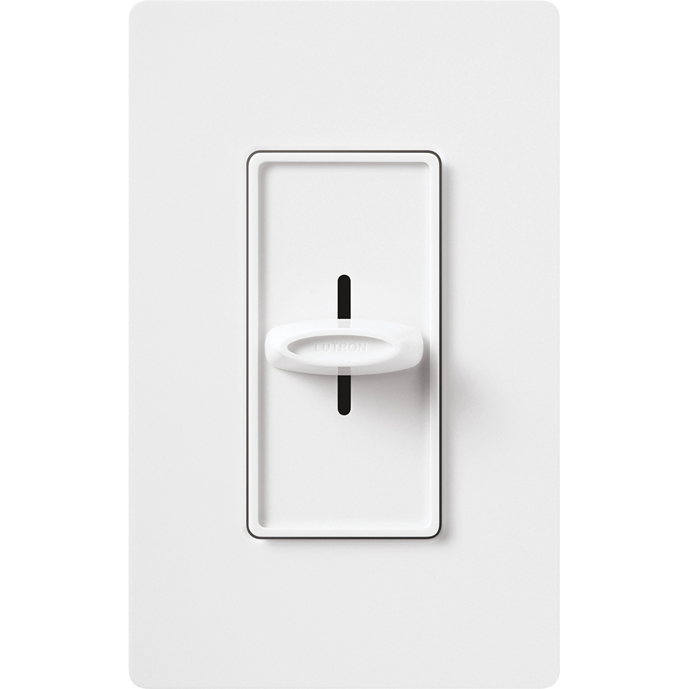 Lutron SFS-5E-WH 1-Pole 5 Amp 120 VAC Variable Speed White Slide to Off Fan Speed Controller Lutron SFS-5E-WH 1-Pole 5 Amp 120 VAC Variable Speed White Slide to Off Fan Speed Controller