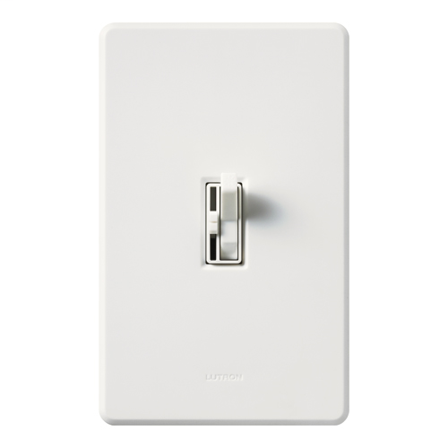 Lutron AYFSQ-FH-WH 120 Volt White 3-Speed 1-Pole/3-Way Toggle Fan Control Dimmer Lutron AYFSQ-FH-WH 120 Volt White 3-Speed 1-Pole/3-Way Toggle Fan Control Dimmer