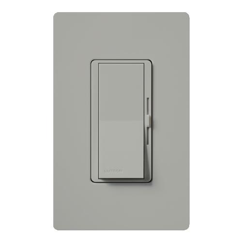 Lutron DV-603P-GR Diva Incandescent 600 W 3-Way Gray Dimmer Lutron DV-603P-GR Diva Incandescent 600 W 3-Way Gray Dimmer
