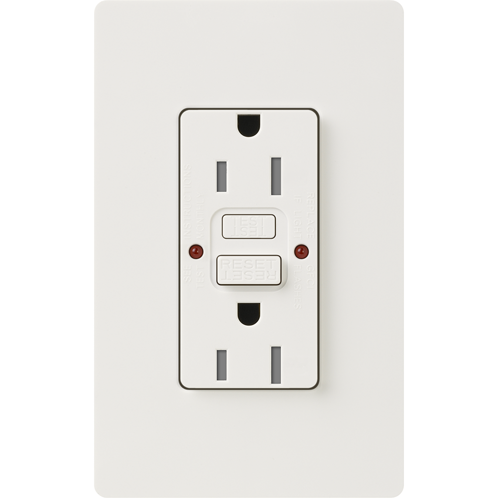 CA 15A GFCI SELF TESTING RECEPTACLE WH CA 15A GFCI SELF TESTING RECEPTACLE WH