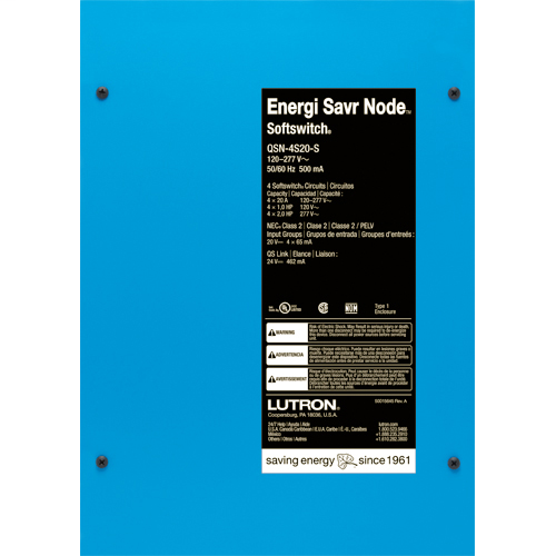LUT QSN-4S20-S SWITCH CNTRLR 4ZN 20 LUT QSN-4S20-S SWITCH CNTRLR 4ZN 20