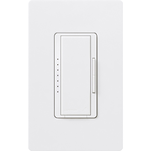 Lutron Electronics RRD-10ND-WH 120/277 VAC 1000 W White 1-Pole/Multi-Location Incandescent/Halogen Remote Dimmer Lutron Electronics RRD-10ND-WH 120/277 VAC 1000 W White 1-Pole/Multi-Location Incandescent/Halogen Remote Dimmer