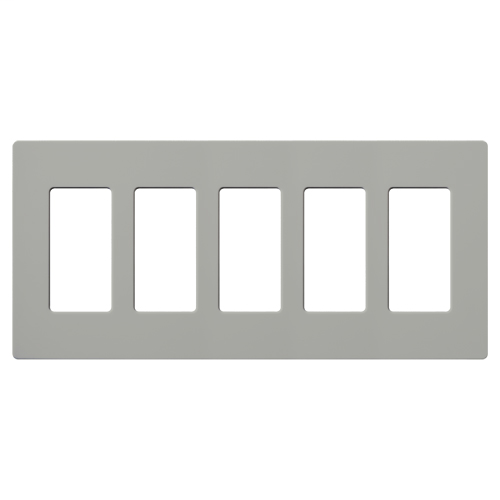 LUT CW-5-GR CLARO WALLPLATE 5 GNG G LUT CW-5-GR CLARO WALLPLATE 5 GNG G