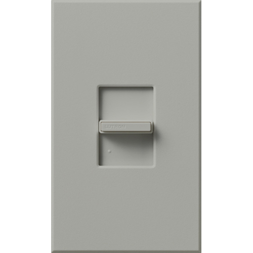 Product image for Lutron Electronics N-1003P-GR 1000 W 120 Volt Gray 1-Pole/3-Way Incandescent/Halogen Preset Dimmer