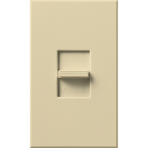 Product image for Lutron Electronics NT-603P-IV 600 W 120 Volt Ivory 1-Pole/3-Way Incandescent/Halogen Preset Slide Dimmer