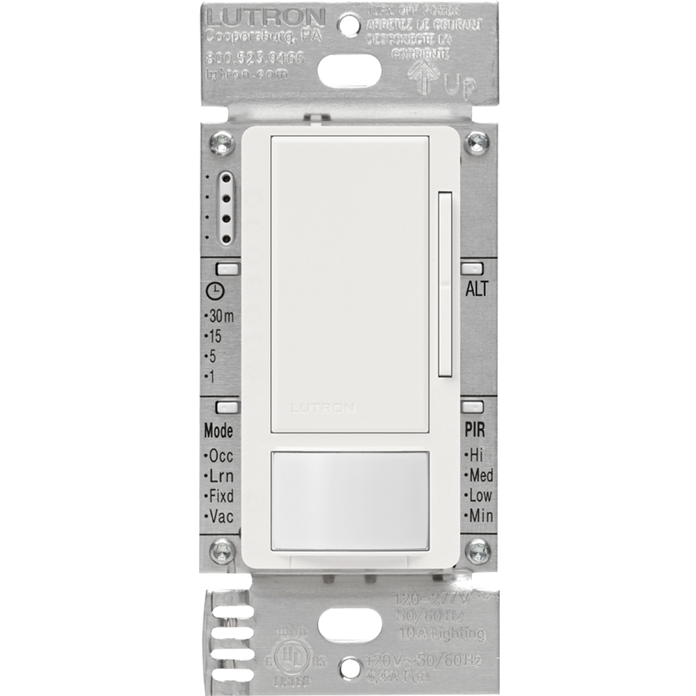 Product image for Lutron WMS-Z101-WH TAA MAESTRO DV 8A W