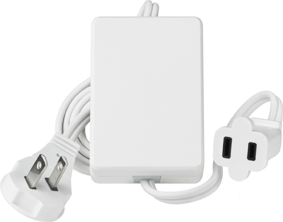 Product image for Lutron Electronics RR-3PD-1-MN 300 W 120 Volt Midnight Magnetic Low Voltage Plug-In Dimming Module