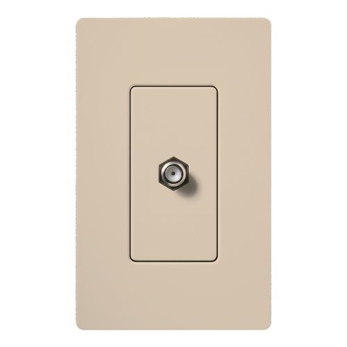 SATIN COLOR CABLE JACK TAUPE
