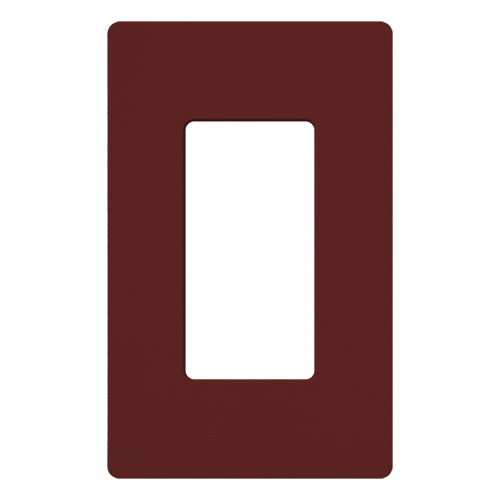 Product image for SATIN COLOR 1-GANG WALLPLATE MERLOT