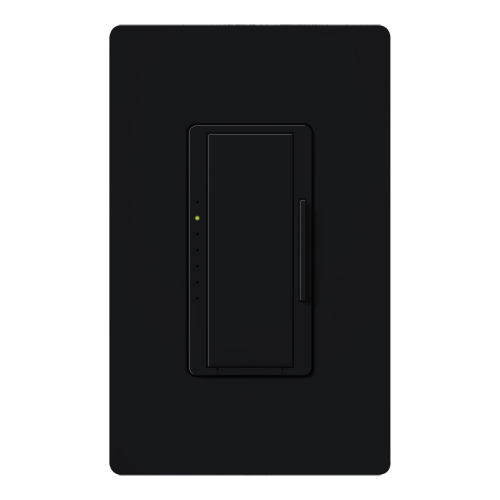 Product image for Lutron MA-600-BL 600 W 120 Volt Black 1-Pole/Multi-Location Incandescent/Halogen Digital Fade Dimmer