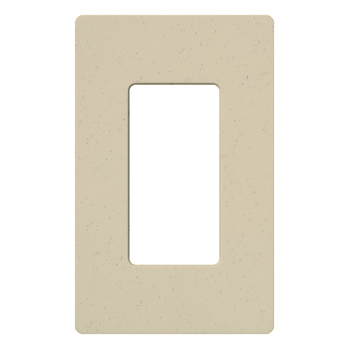 Product image for Lutron Electronics SC-1-ST 1-Gang Stone Polycarbonate Designer Wallplate