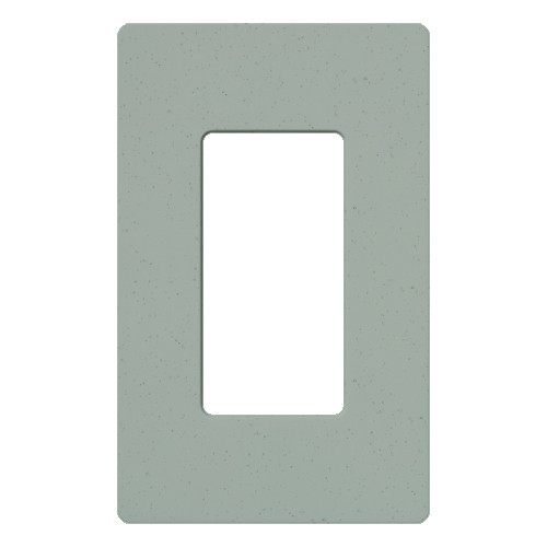 Product image for SATIN COLOR 1-GANG WALLPLATE BLUESTONE