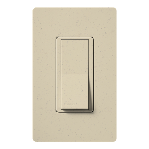 Product image for Lutron Electronics SC-1PS-ST 120/277 VAC 15 Amp 1-Pole Stone Standard Rocker General Purpose Switch