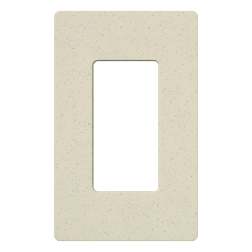 Product image for Lutron Electronics SC-1-LS 1-Gang Limestone Polycarbonate Designer Wallplate