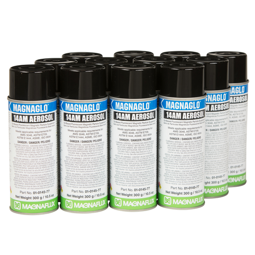 Oil-Based Fluorescent Magnetic Particle Suspension, Aerosol can