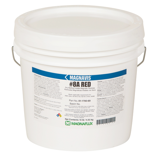 Colored Non-fluorescent Magnetic Particles, 10 lb / 4.53 kg pail