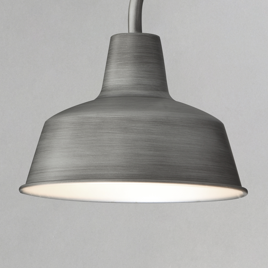 Pier M 1-Light Outdoor Wall Sconce, Weathered Zinc