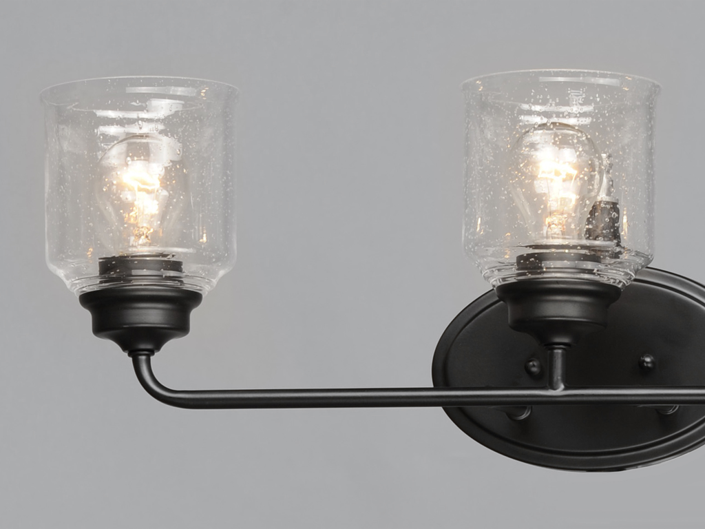 Acadia 3-Light Bath Vanity, Black