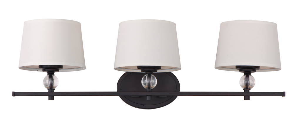Product image for Rondo 3 Light Vanity - Oil Rubbed Bronze