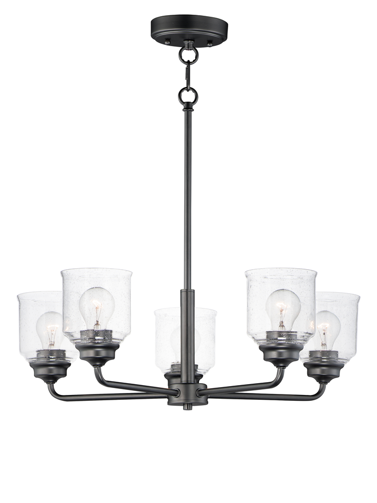 Product image for Acadia 5 Light Chandelier - Black