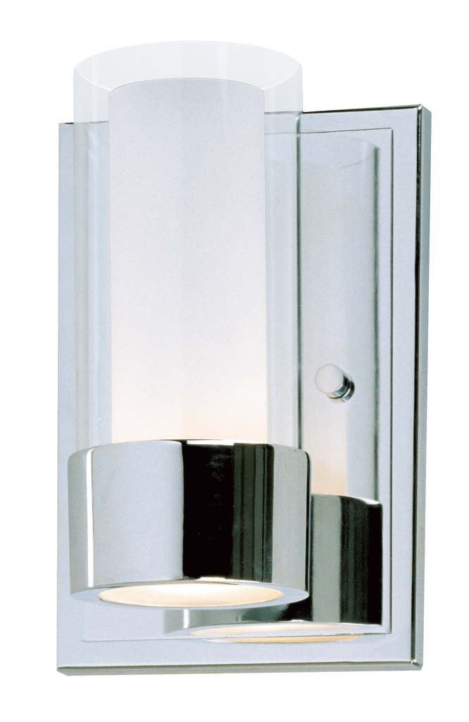 Product image for Silo 1 Light Wall Sconce - Polished Chrome