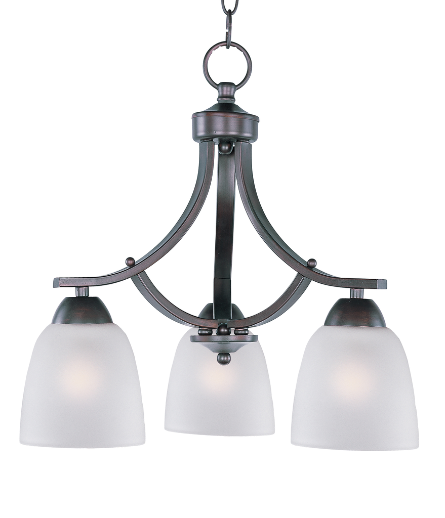 Product image for Axis 3 Light Chandelier - Oil Rubbed Bronze