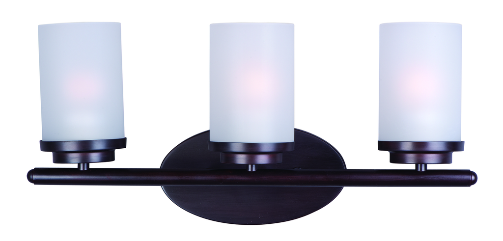 Corona 3-Light Bath Vanity, Oil Rubbed Bronze