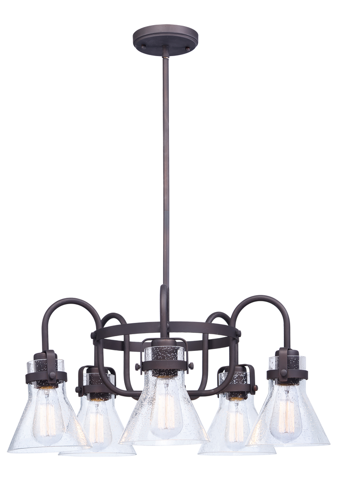 Product image for MAXIM 26117CDOI SEAFARER 5-LIGHT CHANDELIER