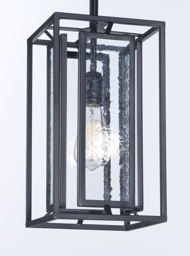 Era 1-Light Pendant, Black