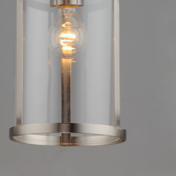 Sentinel 1-Light Mini Pendant, Satin Nickel